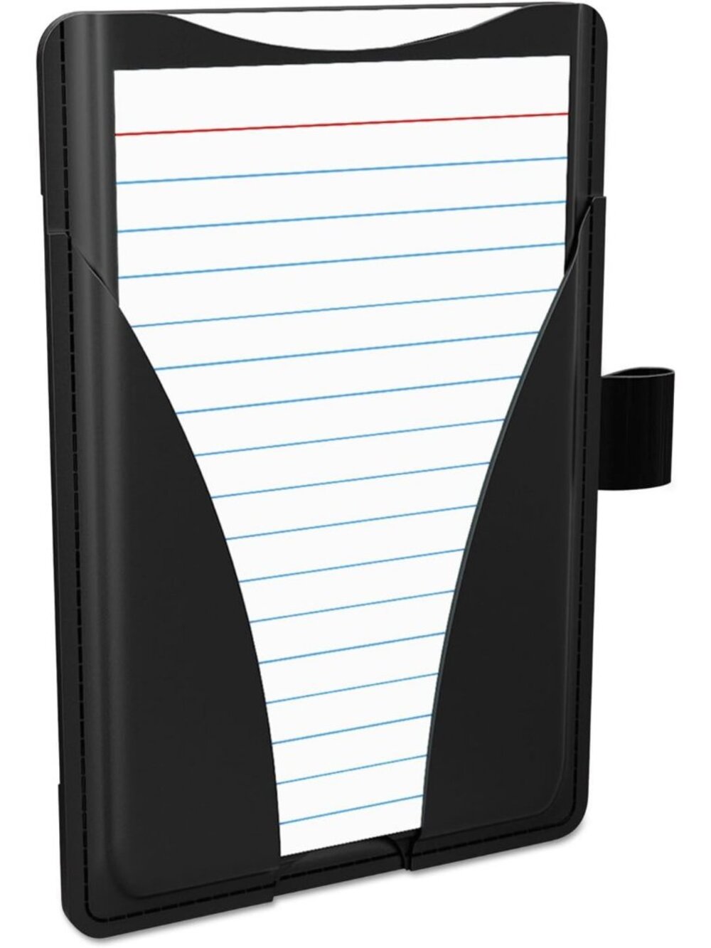 At-Hand Note Card Case, 3" x 5" Size, Black, Includes 25 Ruled Index Cards 63519